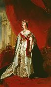 Franz Xaver Winterhalter Portrait of Victoria of the United Kingdom oil painting on canvas